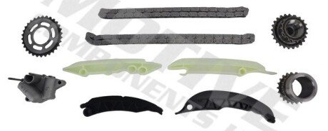 Комплект ланцюга ГРМ BMW 5 (E60/E61)/6 (E63)/7 (E65/E66/E67)/X1 (E84)/X5 (E70) 3.6-4.8 03- (N62/N62N) Motive TCK236 (фото 1)