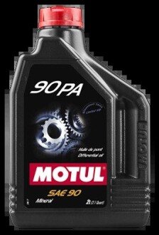 Масло трансмиссионное минеральное &quot;90 PA SAE 90&quot;, 2л MOTUL 100122 (фото 1)