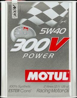 Масло моторне синтетичне естерове "300V Power 5W40", 2л (=103132) MOTUL 104242