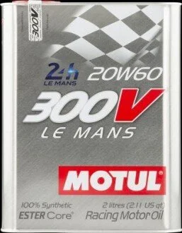 300V LE MANS SAE 20W60 (2L) 825802 MOTUL 104245