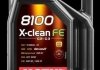 Масло двигателя 8100 X-clean FE 5W-30 5L MOTUL 104777 (фото 1)