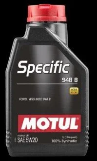 Масло моторное синтетическое "Specific 948 B 5W20", 1л MOTUL 106317