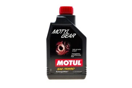 Масло трансмиссионное Motylgear 75W-90 1л MOTUL 317001