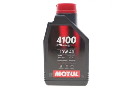 Олива моторна 4100 Syn-nergy Spec 10W40 1L MOTUL 387701 (фото 1)