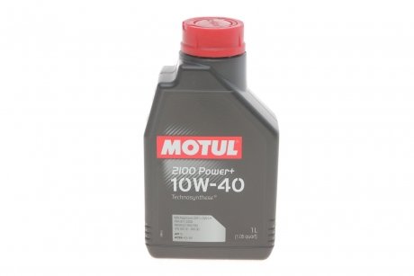 Моторное масло 2100 Power+ 10W-40 полусинтетическое 1 л MOTUL 397701 (фото 1)