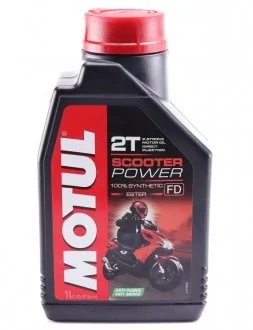 Олива 2T Scooter Power 1L MOTUL 832101 (фото 1)