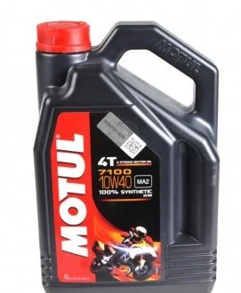 Олива 4T 7100 10W40 4 L MOTUL 836341 (фото 1)