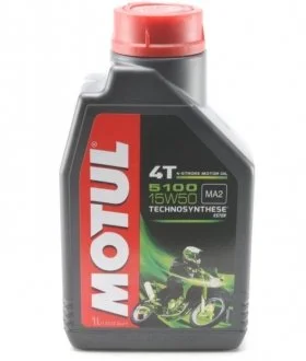 Олива 4T 5100 SAE 15W50 1L MOTUL 836711 (фото 1)