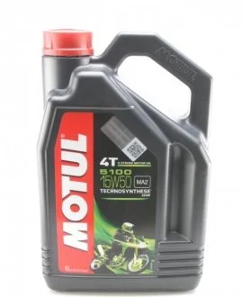 Олива 4T 5100 15W50 4 L MOTUL 836741
