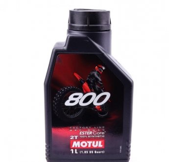 Олива 2T 800 Factory Line Off Road 1 L MOTUL 837111 (фото 1)