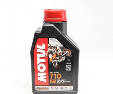 Олива 2T 710 1 L MOTUL 837311 (фото 1)