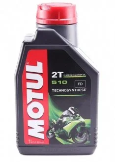 Олива 2T 510 1L MOTUL 837411 (фото 1)