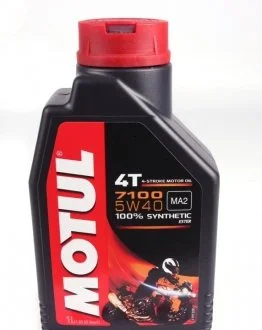 Олива 7100 4T SAE 5W40 1 L MOTUL 838011 (фото 1)