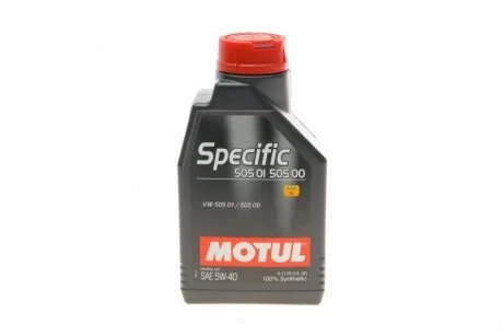 Моторное масло Specific 505 01 502 00 5W-40 синтетическое 1 л MOTUL 842411