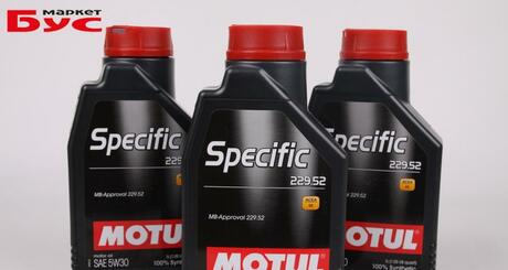 Моторное масло Specific MB 229.52 5W-30 синтетическое 1 л MOTUL 843611