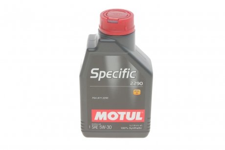 Моторное масло Specific 2290 5W-30 синтетическое 1 л MOTUL 867711