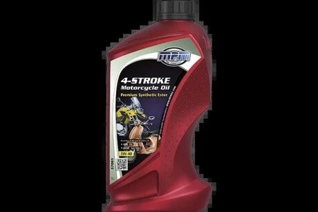 Мастило 4-STROKE MOTORCYCLE OIL 5W40 PREMIUM SYNTHETIC 1L API SL. JASO MA/MA2 Mpm 57001 (фото 1)