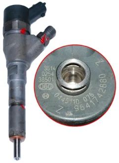 Форсунка дизель відновлена Bosch 2.0JTD 8V Fiat Ducato 02-06, Fiat Scudo 95-07 MSG 0445110076