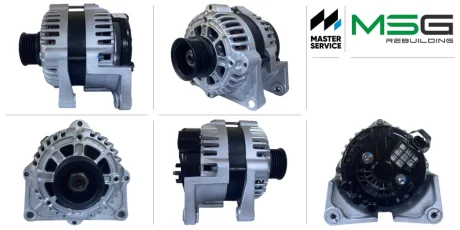 Генератор відновлений Mercedes-Benz C-Class W204 07-14, Opel Astra J 10-15, Chevrolet Cruze 09-17 MSG 13579667