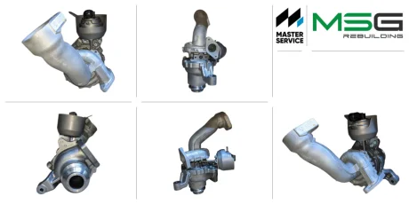 Турбіна відновлена FIAT Scudo 07-16; PEUGEOT Expert 07-16, 807 02-14; CITROEN Jumpy 07-16, C8 02-14 MSG 792623-0001