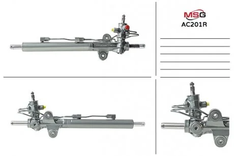 Рульова рейка з ГУР відновлена Acura MDX 07-13 MSG AC201R