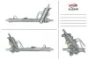Рульова рейка з ГПК відновлена AUDI A1 (8X1) 10-15,A1 Sportback (8XA) 11-15;VW POLO (6R_) 09-,POLO седан (6 AU254R