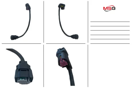 Кабель датчика крутного моменту BMW X3 2010- MSG BW408.NLA0.CABS