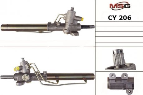 Кермова рейка з г/п Chery Amulet, Chery Karry A18, Chery A13, ZAZ Forza 04- MSG CY 206