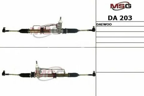 Рулевая рейка с г/п Chevrolet Matiz, Daewoo Matiz 0.8, 1.0 (M200, M250) 05-19 MSG DA 203