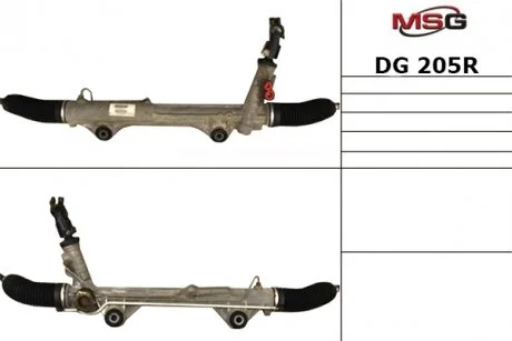 Рульова рейка з ГПК відновлена DODGE DURANGO 2003-2009 MSG DG205R