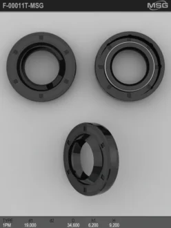 Сальник 19,00/34,60*6,20/9,20 тип креслення 1PM MSG F-00011T (фото 1)