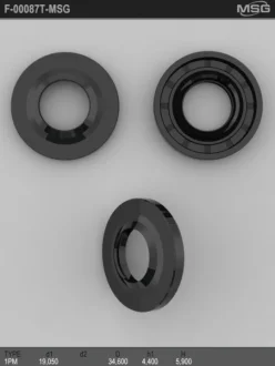 Сальник 19,05/34,60*4,40/5,90 тип креслення 1PM MSG F-00087T (фото 1)