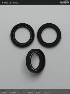 Сальник 19,00/30,00*7,00/ тип креслення 1PM MSG F-00315T (фото 1)