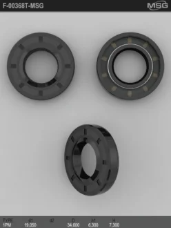 Сальник 19,05/34,60*6,30/7,30 тип 1PM MSG F-00368T (фото 1)
