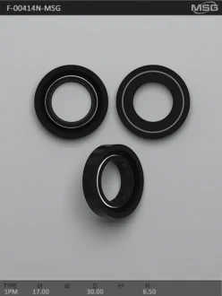 Сальник 17,00/30,00*6,50 тип креслення 1PM MSG F-00414N (фото 1)