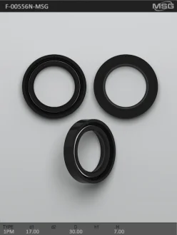 Фото 1 - сальник 17,00/30,00*7,00 тип креслення 1PM MSG F-00556N Сальник 17,00/30,00*7,00 тип креслення 1PM MSG F-00556N (фото 1)