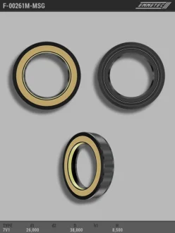 Сальник 26,00/38,00*8,50 тип 7V1 MSG F-00923T (фото 1)