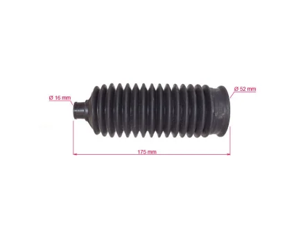 Пильовик рульової рейки HYUNDAI TUCSON 04-, KIA SPORTEGE 04- MSG HY215DUSTER (фото 1)