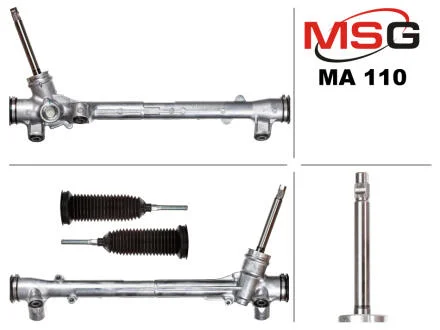 Рульова рейка без ГПК нова MAZDA CX-5 2011-2017 MSG MA110