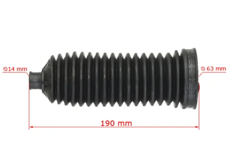 Пильовик рульової рейки MERCEDES E W 210 95-02 MSG ME205DUSTER