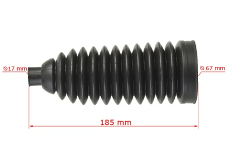 Пильовик рульової рейки MERCEDES M W163 98-02 MSG ME211DUSTER