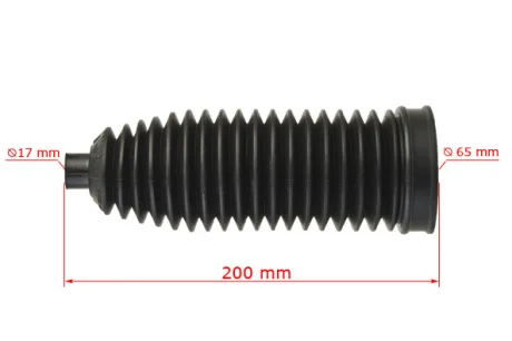 Пильовик рульової рейки MERCEDES GL X164 06-, MERCEDES M W164 06- MSG ME219DUSTER