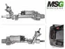 Рульова рейка з ЕПК MERCEDES-BENZ Vito W447 14- MSG ME405.NLF0.R (фото 1)