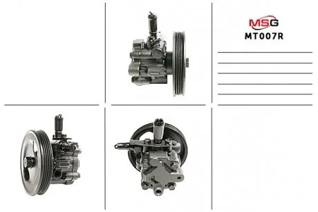 Насос ГПК відновлений Mitsubishi L200 96-06 MSG MT007R