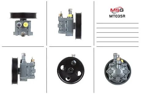 Насос ГУР відновлений Mitsubishi Galant 04-12 MSG MT035R