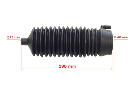 Пильовик рульової рейки OPEL COMBO 93-01, OPEL CORSA B 93-02, OPEL TIGRA B 94-00 MSG OP205DUSTER