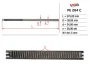 Шток рульової рейки з ГПК  новий CITROEN C4 I (LA) 04-11,C4 I (LC) 04-11; PEUGEOT 307 Break (3E) 02-08,307 CC (3B) 03-09 PE204C