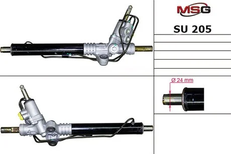 Рулевая рейка с г/п Subaru Impreza G12 07-,Subaru Legacy B13 03-09 MSG SU 205