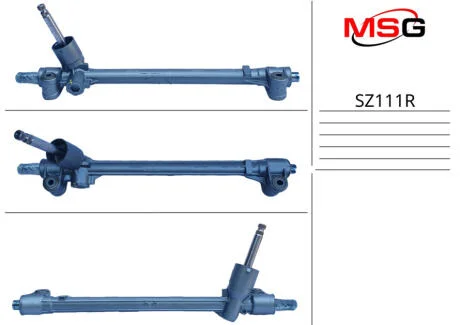 Рульова рейка без ГПК відновлена SUZUKI SX4 S-Cross (JY) 13-; SUZUKI VITARA (LY) 15- MSG SZ111R