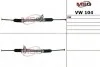 Рульова рейка без ГПК нова VW GOLF 83-92, VW JETTA 83-92, VW PASSAT 88-93 MSG VW 104 (фото 2)